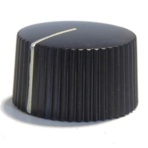 Pair of Black Vintage Melamine Guitar knobs - Image 2