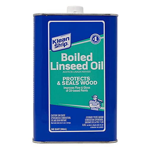 Codes QLO45 Manufacturer KleanStrip Boiled Linseed Oil 1 Quart Brand Klean-Strip Green - Pack of 4