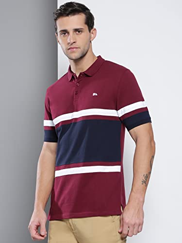 Image of Dennis Lingo Men's Cotton Solid Slim Fit T-Shirt