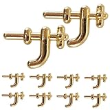 Milisten リアルなミニシンクの蛇口 ドールハウス用ミニ蛇口 装飾品 ミニチュアアクセサリー 実物風デザイン