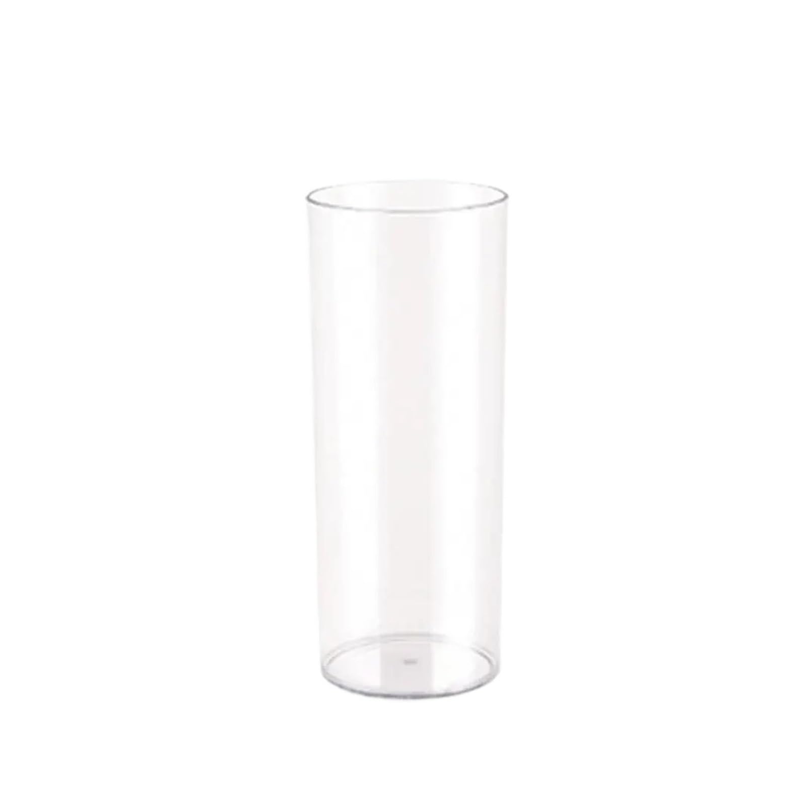 Luoaxinn One Color Acrylic Vase Acrylic Clear Cylinder Flower Vase