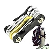 Uhngw Tauchwerkzeug, 8-in-1 faltbares Profi-Set aus Edelstahl für Taucher, Schnorchler & Wassersportler, Unisex-Erwachsene