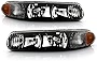 ACANII - For 1997-2005 Buick Century 97-04 Regal LS/GS Black Headlights Head Lights Replacement Driver + Passenger Side