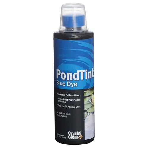 CrystalClear PondTint Colorant for Outdoor Water Garden & Freshwater Koi