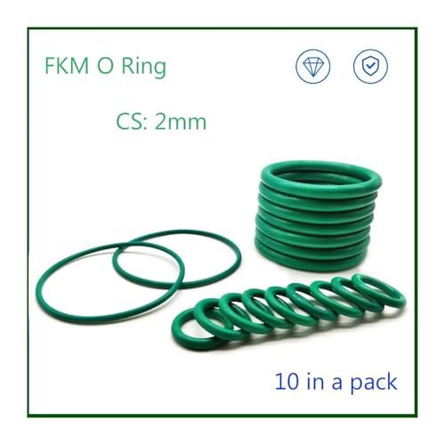 Joint torique en caoutchouc fluoré CS 2mm étanchéité haute température OD 19mm - 6