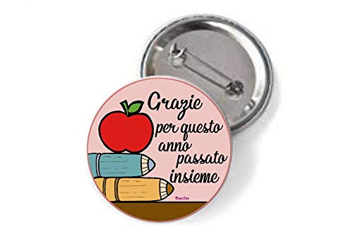 Kit 12 Spille Scritta Grazie per Questo Anno Idea