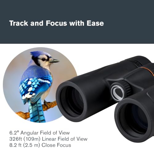 Celestron TrailSeeker ED 10x32 ED Glass Compact Binoculars for Birding - image 7