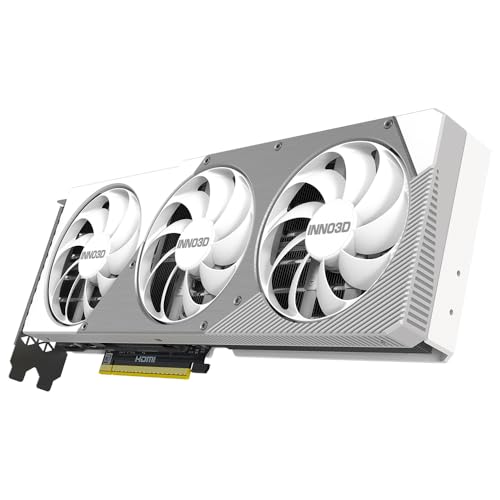 Image of Inno3D NVIDIA GeForce pci e 4 RTX 5070 Ti X3 OC 16GB GDDR7 256 Bit PCI Express Gen 5 Gaming Graphics Card- N507T3-16D7X-176068W (White)