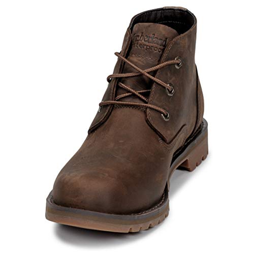 Image of Timberland Men's Chukka Boots, Brown Dark Brown Full Grain, 47.5 EU