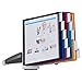 Durable Desktop Reference System with 10 Double-Sided Panels - Letter-Size 8.5
