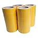WTP TOOLS MTE36-24 Automotive Industry Masking Tape for Painting and Refinishing, Yellow Color, 1 1/2