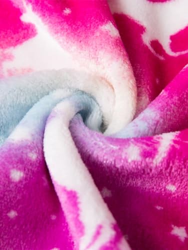 Boys Girls Cartoon Hooded Bathrobe Toddler Kids Robe Pajamas Sleepwear Pack of 23