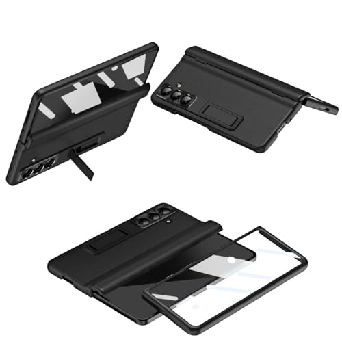 Coque Samsung Galaxy Z Fold 7 noire avec film avant et étui rigide