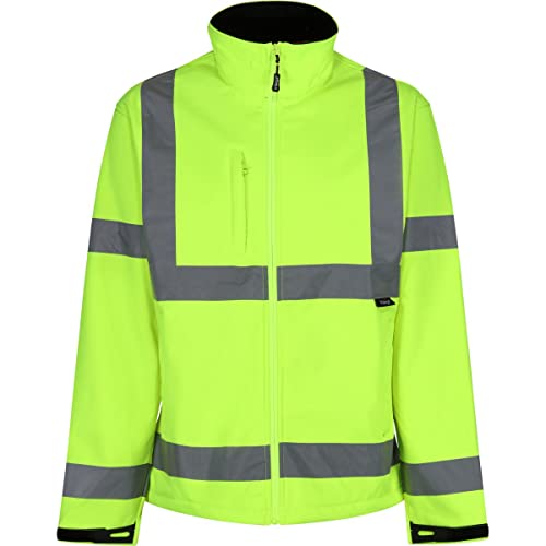 Veste softshell haute visibilité pour travailler au chaud et au sec Traega