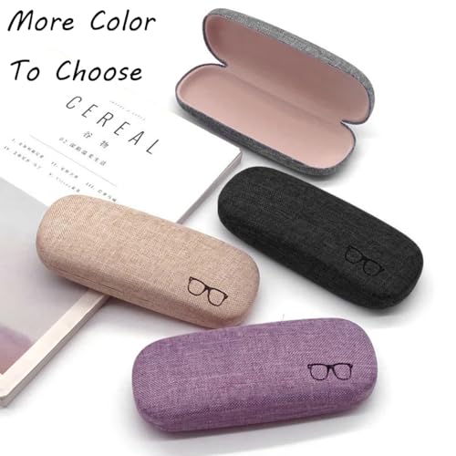 Image of Eyeglasses Case Eye Glasses Box Eyewear Container Protector Cover Sunglasses Bag Hard Shell Protective Pouch