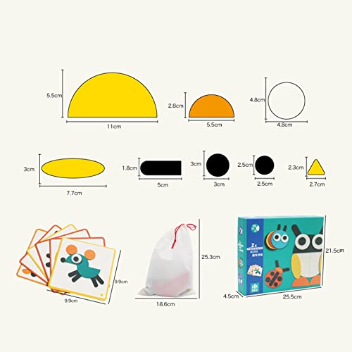 Brinquedo quebra-cabeça, desenvolva a imaginação Fácil uso incentive a criatividade Brinquedo quebra