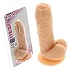 Fantasy dildo met zuignap, realistisch, 17 cm