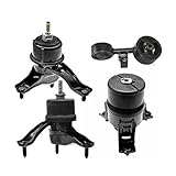OMNI5 K0046 Engine Motor & Transmission Mount Kit 4pcs Compatible with Fits 2002-2006 Toyota Camry 2.4L Automatic | A4203 A4211 A4204 A4207