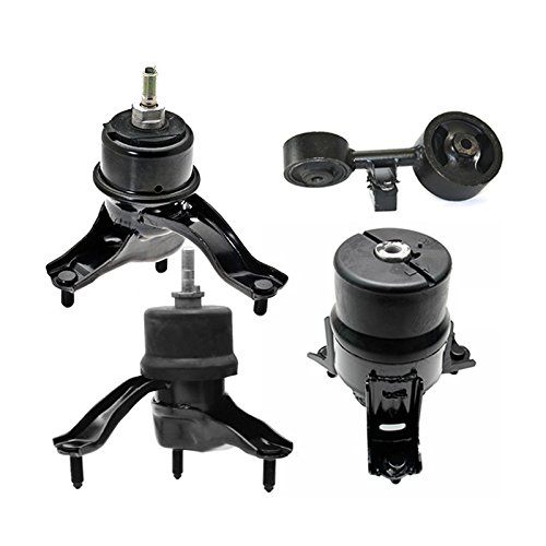 OMNI5 K0046 Engine Motor & Transmission Mount Kit 4pcs Compatible with Fits 2002-2006 Toyota Camry 2.4L Automatic | A4203 A4211 A4204 A4207