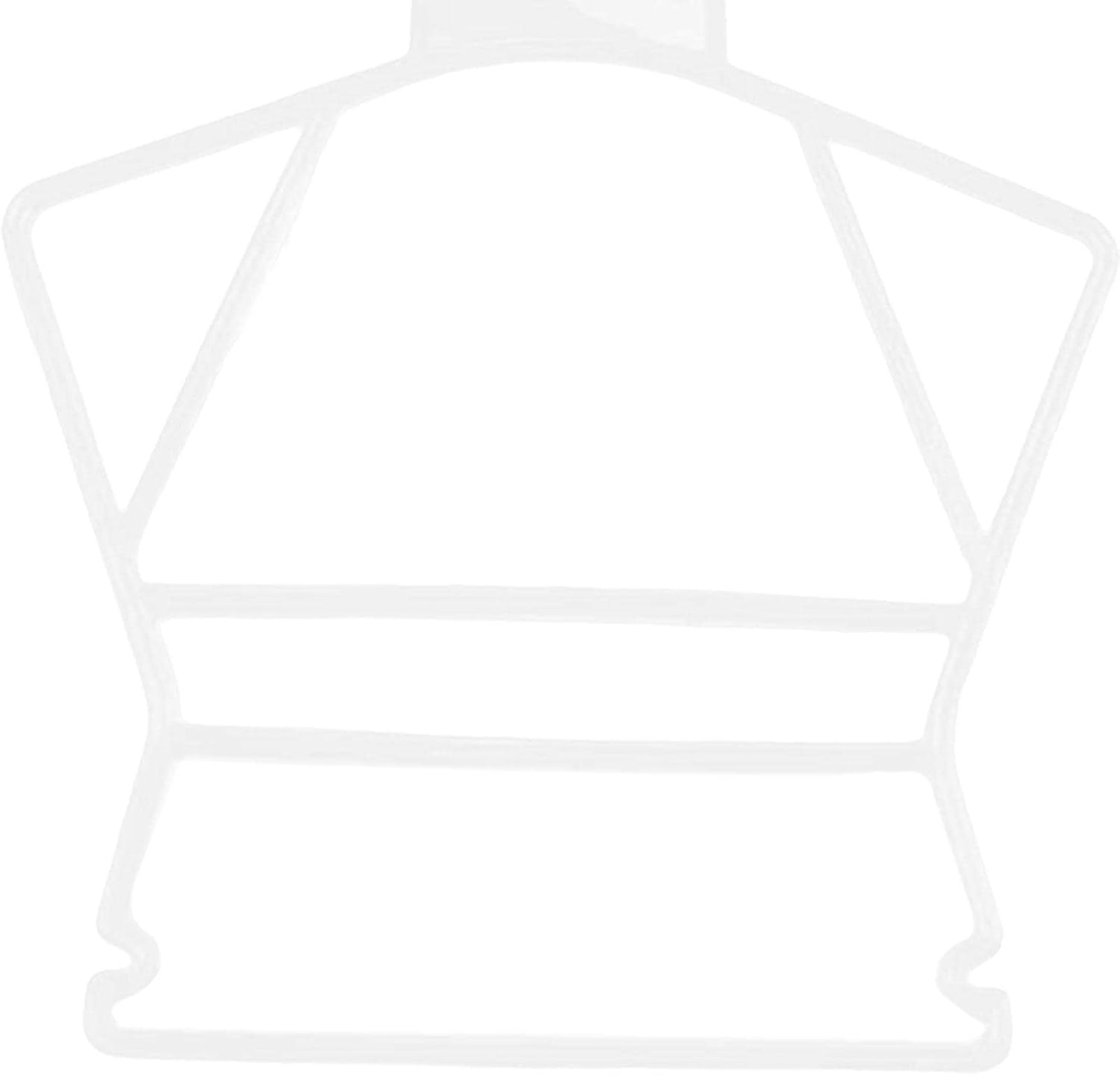 2x10x Kids Coat Hanger Clothes Drying Storage Rack Closet Hanger for Trousers Skirt, 6 Pcs