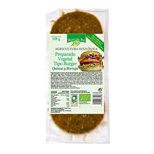 Ynsadiet Hamburguesa Vegana Quinoa 160 Gr. Ynsadiet 160 G