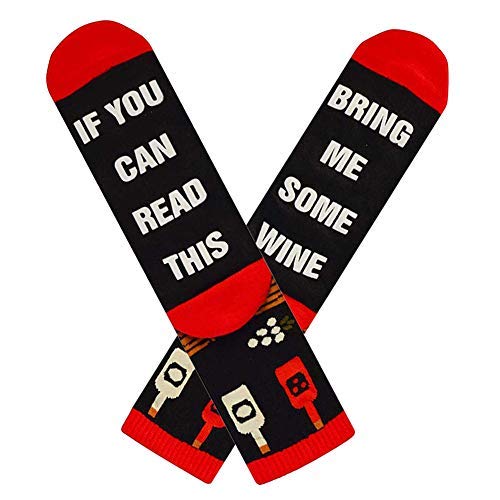 Funny Novelty Saying If You Can Read This Bring Me Wine Beer Coffee