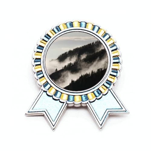Broche montagne métal pour remplacer un pin's fragile qui tombe
