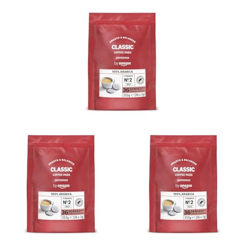 by Amazon Dosettes de Café Classiques 100% Arabica,...