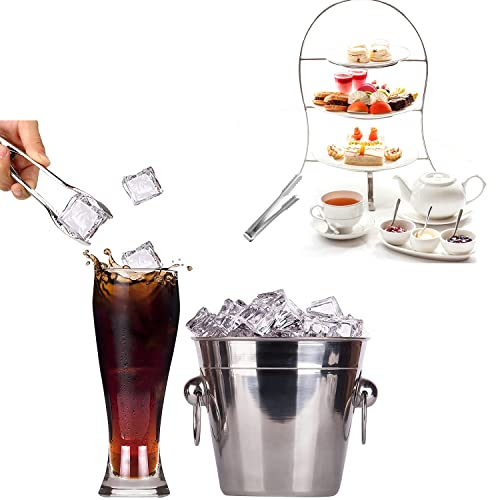 8 Pezzi Pala per Ghiaccio, Set di Pinze per