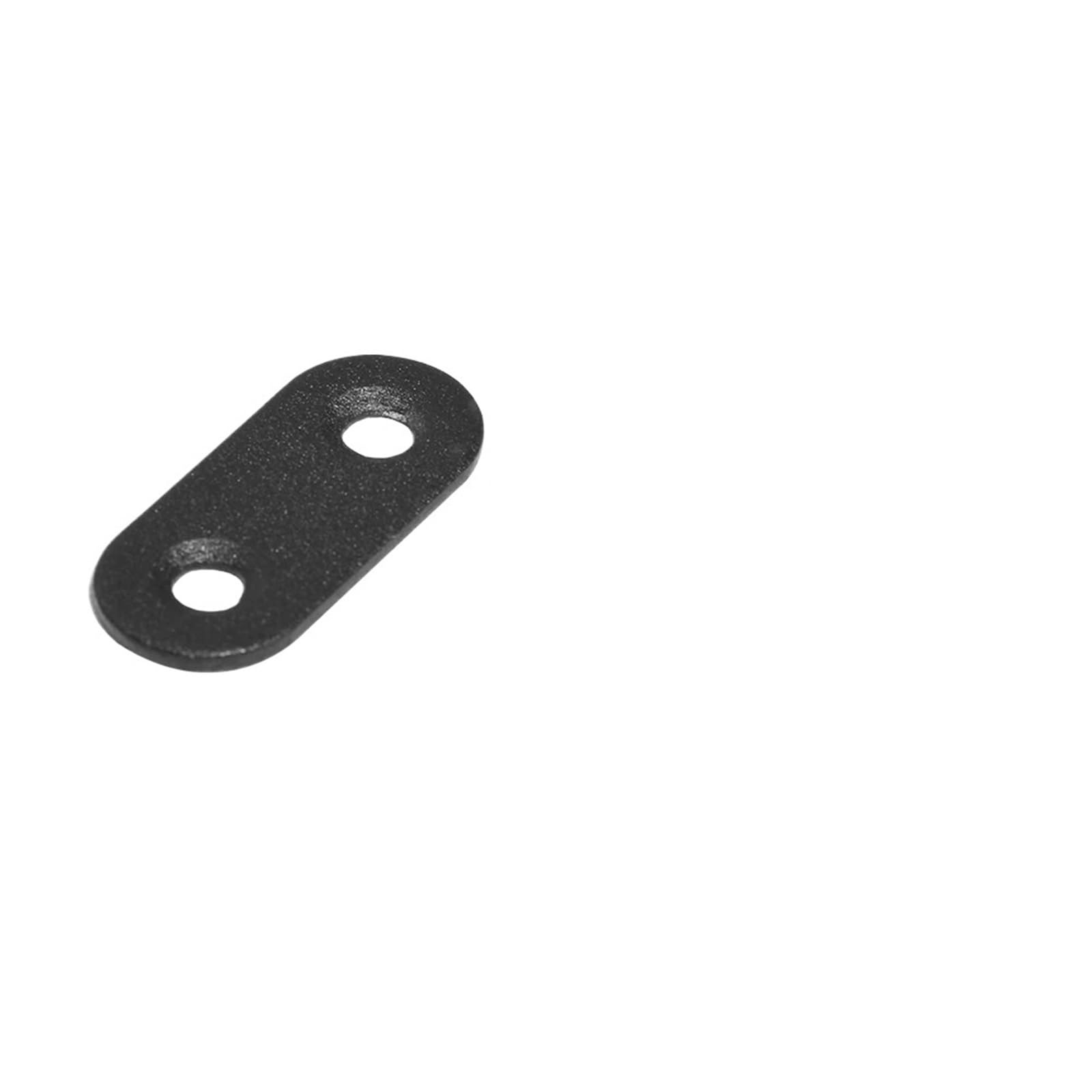 Zihdke One Color 20Pcs Straight Brace, Flat Stainless Steel Bracket, Mending Joining Plates For Wood, Board For Repairing