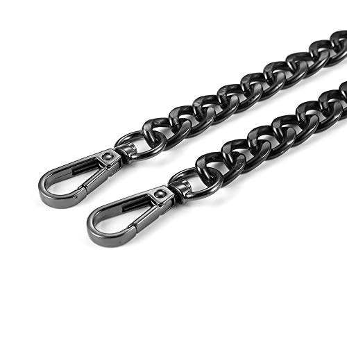 Corrente de bolsa de metal de 120 cm para alça de bolsa de ombro feminina DIY alças de substituição,