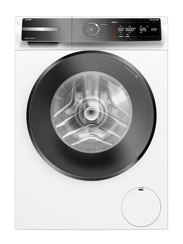 Bosch WGB256A41, Serie 8, Smarte Waschmaschine, 1-10kg, 1600 UpM, Made in Germany, Maximale Energie- und Wasserersparnis, i-DOS automatische Dosierung, Fleckenautomatik, Iron Assist, Nachlegefunktion