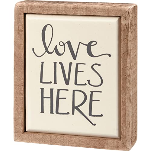 Primitives-by-Kathy-Love-Lives-Here-Home-Decor-Sign Primitives by Kathy Love Lives Here Home Decor Sign