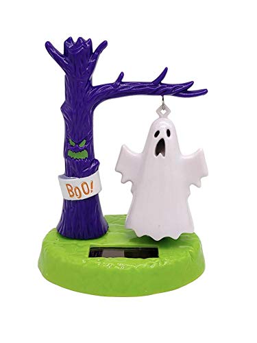 Preisvergleich Produktbild josietomy Solar Wackelfigur Solarfigur Solar Tanzen Spielzeug,Solar Puppe Kopfschüttelnde Puppe Geist Zittern Autodekoration Halloween Geisterpuppe