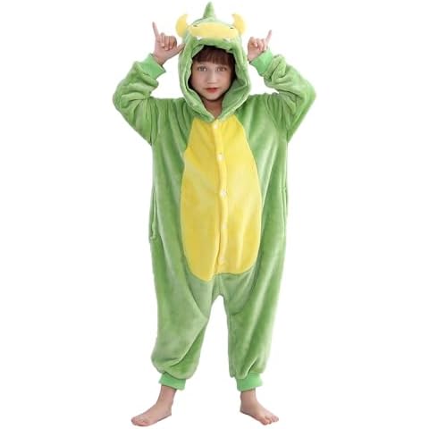 COOKY.D Boys Cartoon Hooded Pyjamas Jumpsuit Cover