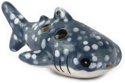 TNG Grey Whale 6 Hole Ceramic Ocarina
