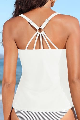 Image of Holipick Womens Tankini Swim Top No Bottom