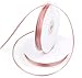 Adorfine Satinband 150M x3mm Doppelsatinband Roségold Schleifenband Dekoband Geschenkband für Weihnachten Hochzeit Dekoration DIY Bastelprojekte