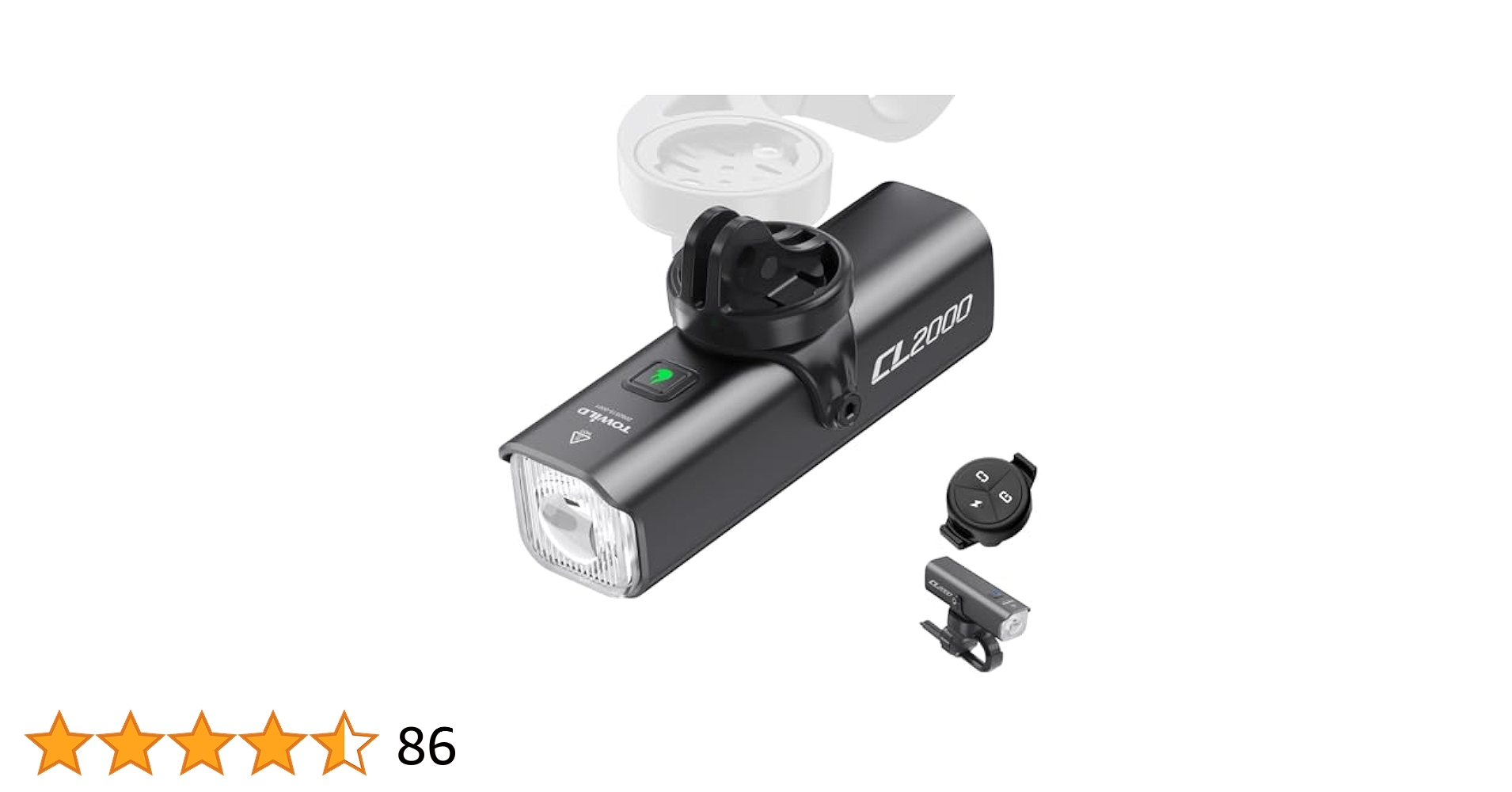 TOWILD CL2000 自転車ライト 2000ルーメン 5000mAh 楽天市場】【2000ルーメン＆5000mAh大容量】 自転車 ライト 自動