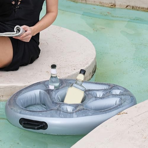 Nevera inflable flotante 9 compartimentos