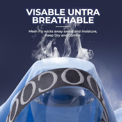 BAMBOO COOL Men's Ultra Breathable Underwear Mesh Boxer Briefs with Lightwight Wasitband,No Ride Up,Multipack3