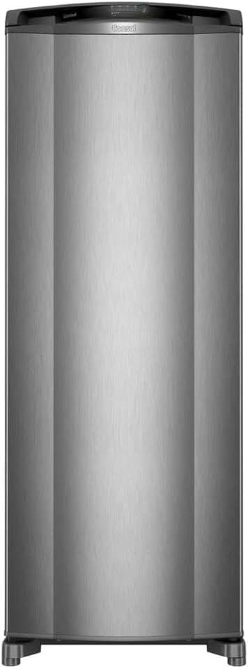 Geladeira Consul Frost Free 342 litros cor Inox com Gavetão Hortifruti - CRB39AK 110V