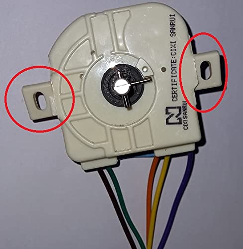 Wash Timer 15 Min compatible for Samsung Washing Machine 5 Wire (Wire Colour Brown,Green,- Orange,Yellow,Purple Screw Hole Twisted Sold by S S Distributors)