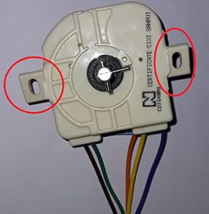 Wash Timer 15 Min compatible for Samsung Washing Machine 5 Wire (Wire Colour Brown,Green,- Orange,Yellow,Purple Screw Hole Twisted Sold by S S Distributors)