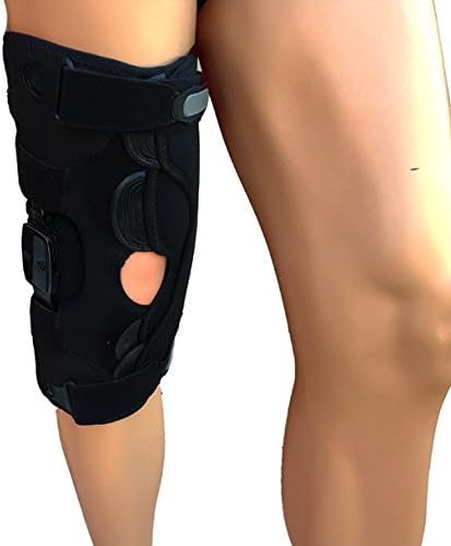 Miniatura 3 de Alpha Medical Rodillera de descarga de OA con ajuste de ValgusVarus y bisagra de rango de movimiento para osteoartritis, artritis reumatoide,