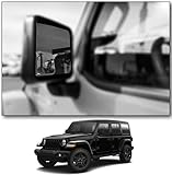 Custom Blind Spot Mirrors- Compatible with 2018-Present Jeep Wrangler | blind spot...