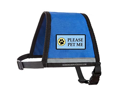 Workingservicedog.com Please Pet Me - Sew On Patch For Service Dog Vest Or Harness #TOP1