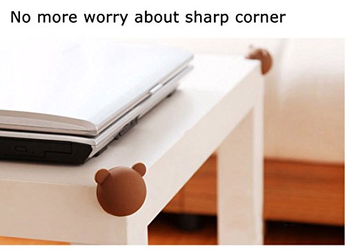 Image of Corner Guards Edge Bumpers Ball Shape Baby Child Safety Proof Furniture Table Protector 4 Pieces (Chicken)