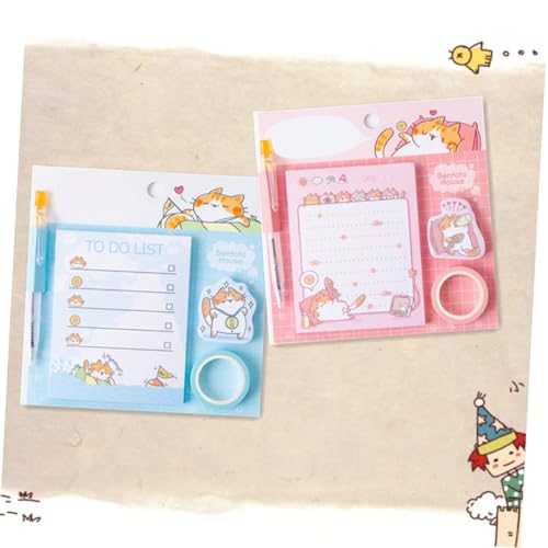 Mini cahier gommettes pour ne plus perdre vos notes importantes au bureau - 4