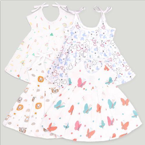 Image of Kidbea Extra Soft Mulmul Cotton Jhabla Cloth for New Born Baby Set